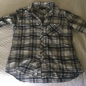 Banana Republic Plaid Button Down